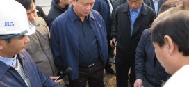 Bộ trưởng Đinh La Thăng kiểm tra các công trình giao thông.