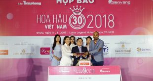 Họp báo công bố sự kiện Vietjet trở thành nhà vận chuyển chính thức của cuộc thi Hoa hậu Việt Nam năm 2018